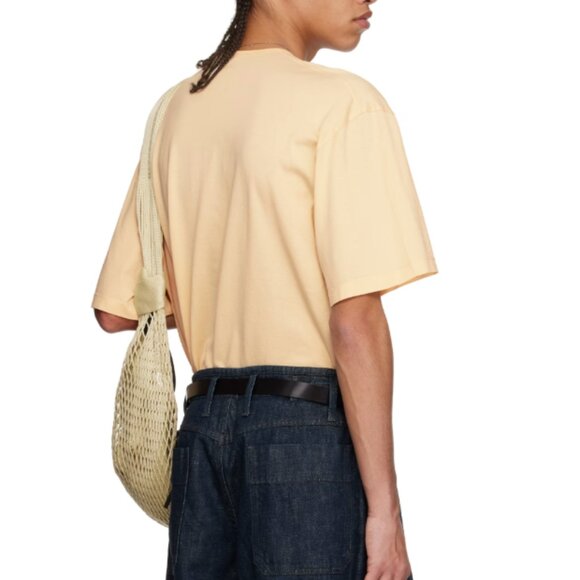 BNWT SS25 LEMAIRE RELAXED TSHIRT ICE APRICOT XL - Picture 12 of 13